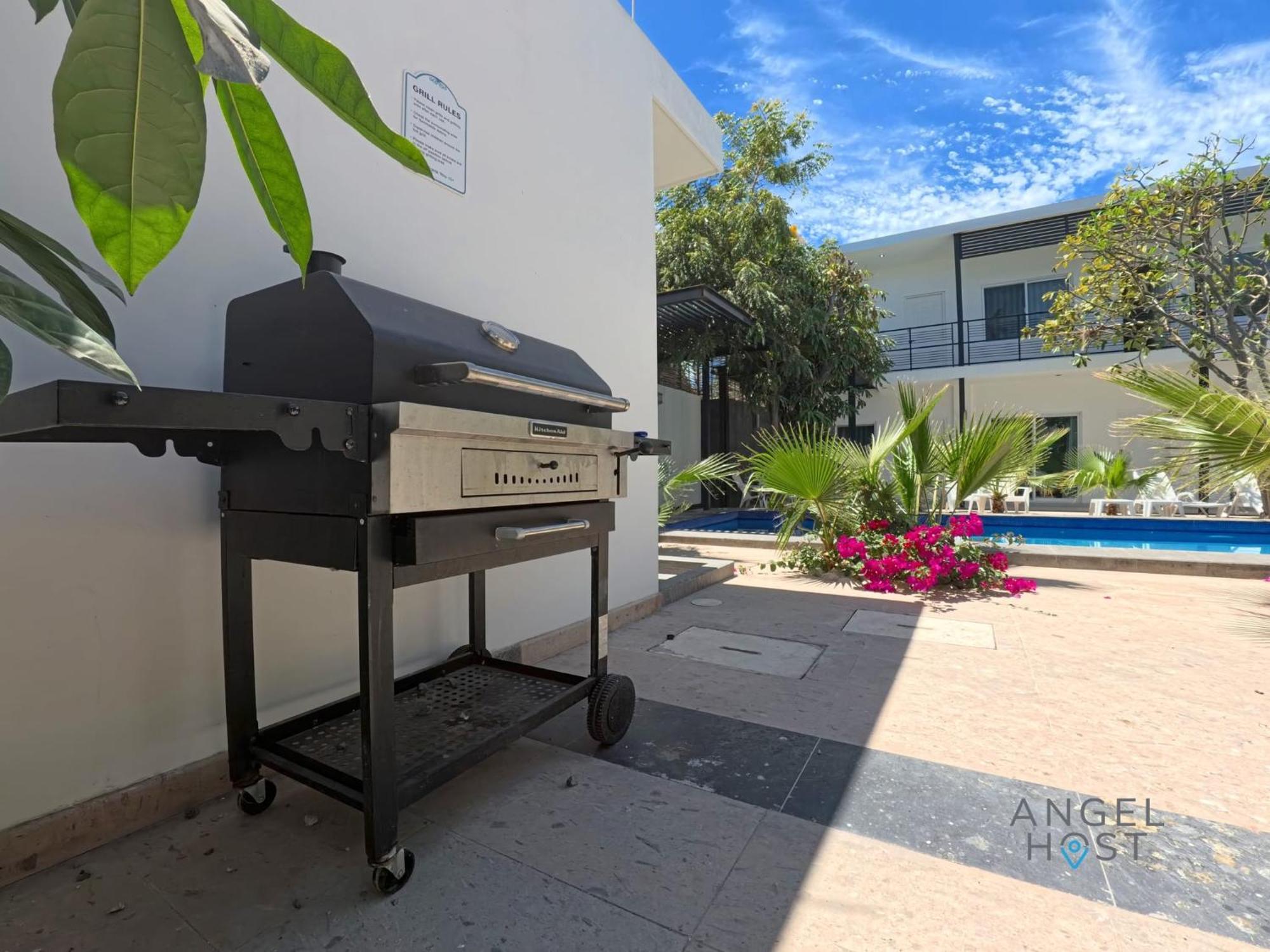 Commercial Zone Studios, Pool, Bbq And Beach 7 Blocks ラパス エクステリア 写真